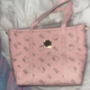 Pink Designer Tote Bag